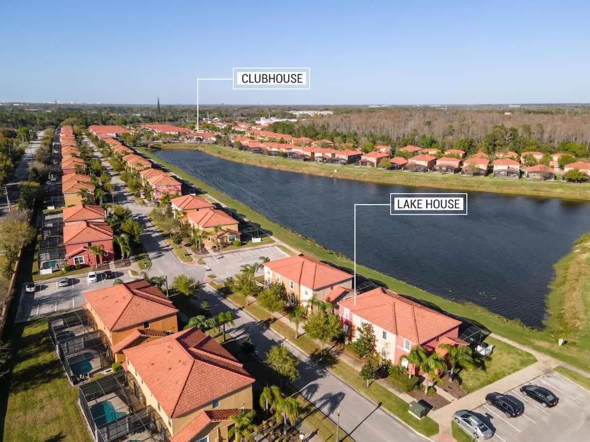 4Br Townhome With Lake View - Bl481 Kissimmee Exteriör bild