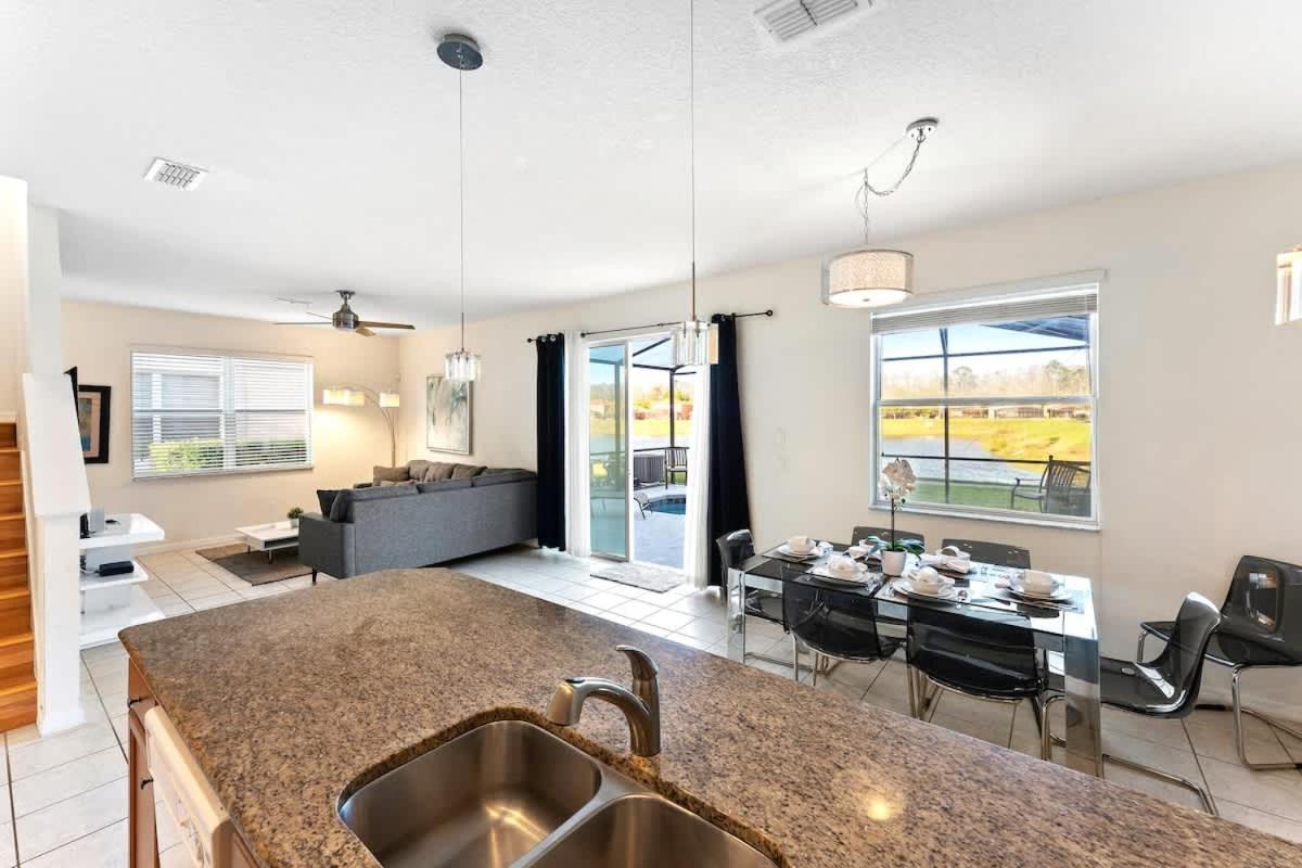 4Br Townhome With Lake View - Bl481 Kissimmee Exteriör bild